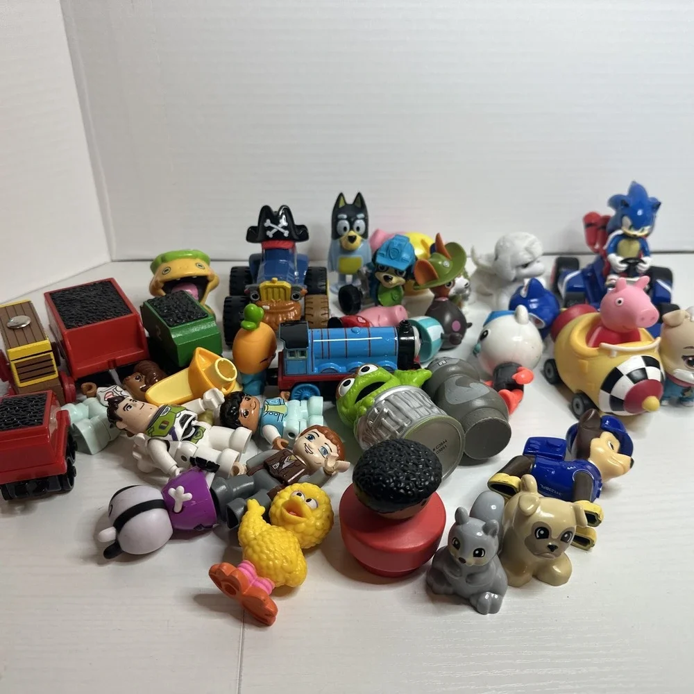 Boys Toddler Toys Junk Drawer Lot Figures Accessories More